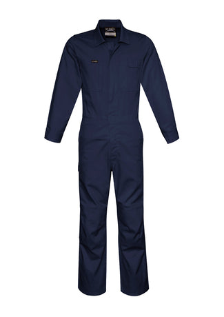 Mens Lightweight Cotton Drill Overall - Navy