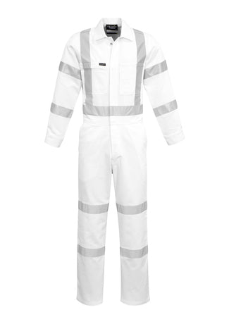 Mens Bio Motion X Back Overall - White