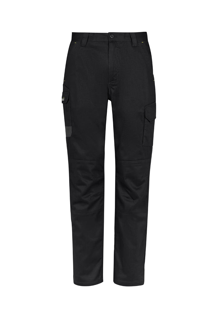 Mens Summer Cargo Pant (Stout) - Black
