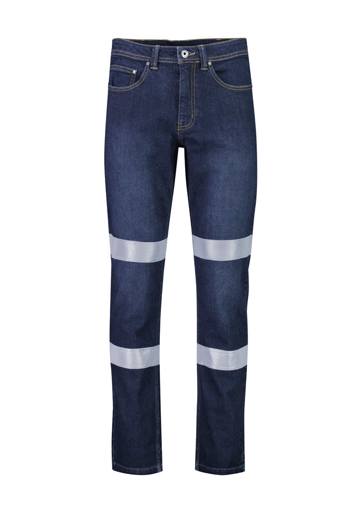 Mens Bio Motion Taped Stretch Jean - Denim
