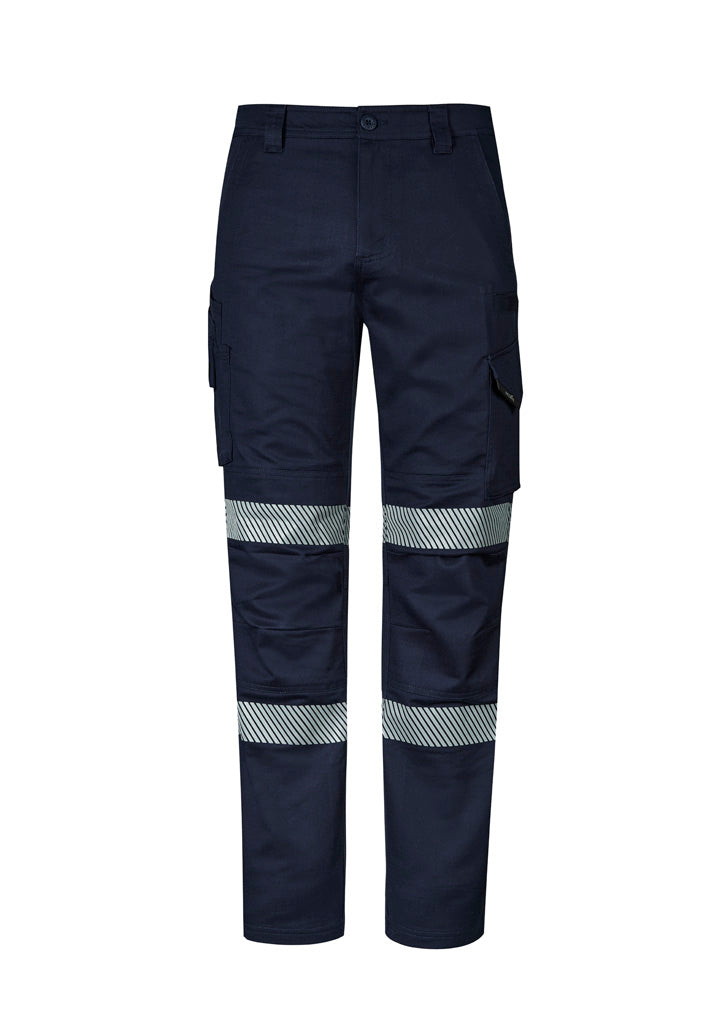 Mens Rugged Cooling Stretch Taped Pant - Navy