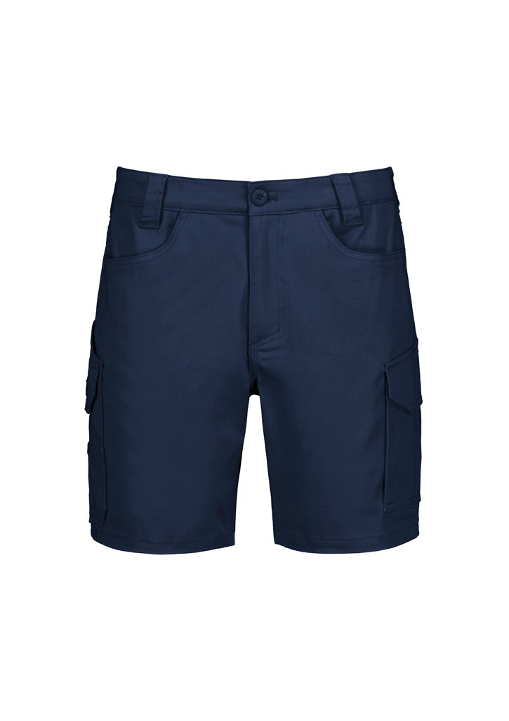 Mens Essential Stretch Cargo Short - Navy