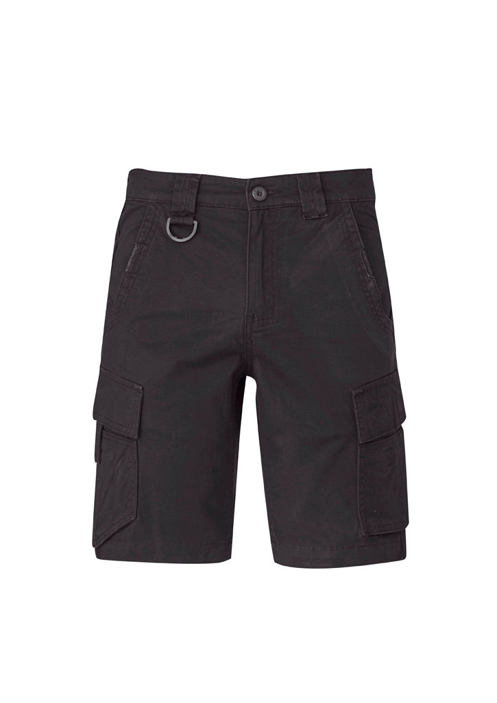 Mens Streetworx Curved Cargo Short - Charcoal