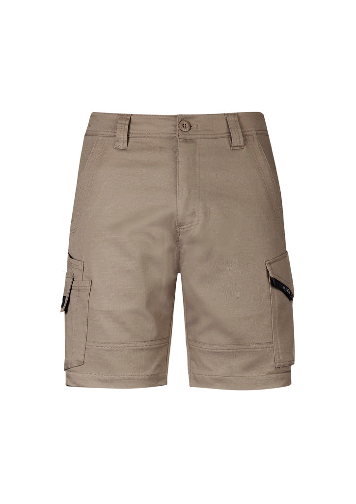 Mens Rugged Cooling Stretch Short - Khaki