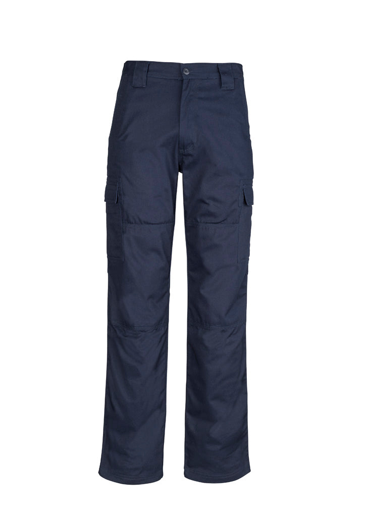 Mens Midweight Drill Cargo Pant (Regular) - Navy