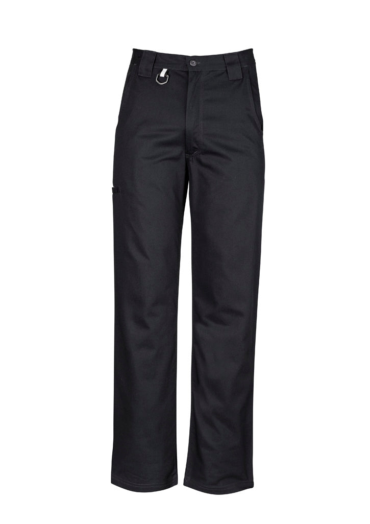 Mens Plain Utility Pant - Black