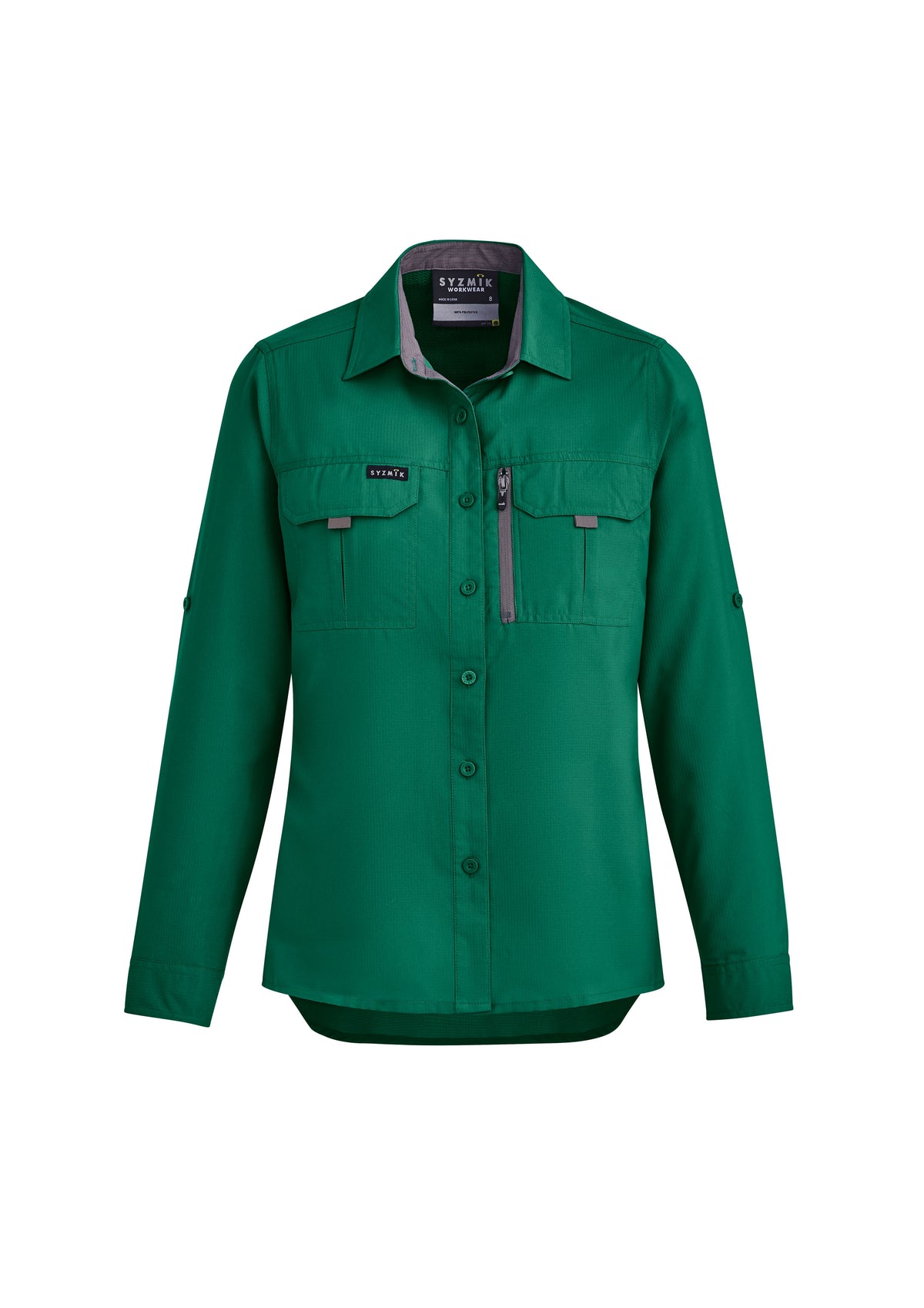 Womens Outdoor Long Sleeve Shirt - Green